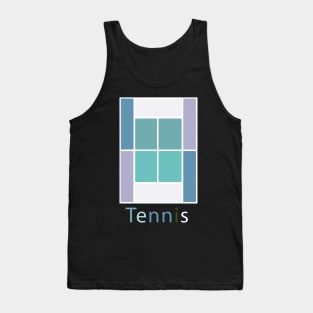 TENNIS COLOR PALETTE Tank Top